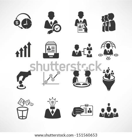 Human Resource Manpower Stock Vector 132680870 - Shutterstock