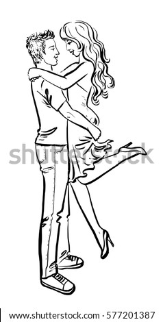 Ancient Couple Stock Vector 127423178 - Shutterstock