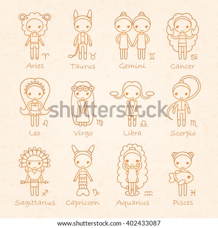 Cartoon Drawings Children Stock Vector 78890473 - Shutterstock