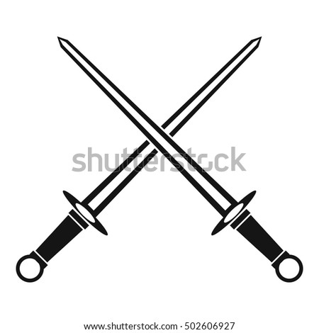 https://thumb10.shutterstock.com/display_pic_with_logo/1141187/502606927/stock-photo-swords-icon-in-simple-style-on-a-white-background-illustration-502606927.jpg