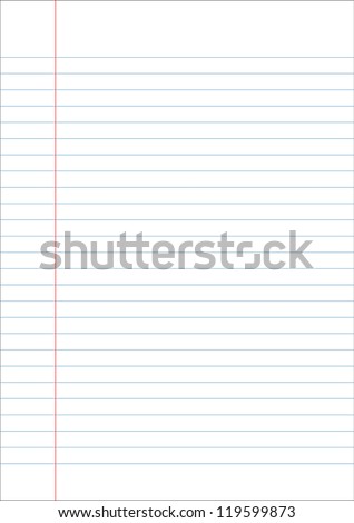 lines worksheet blank 108187301 Stock Vector Background Paper Notebook