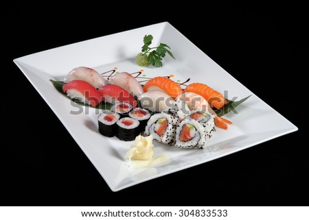 various sashimi