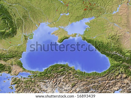 Map Georgia Borders Surrounding States Stock Illustration 25418569