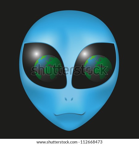 Alien face Stock Photos, Images, & Pictures | Shutterstock