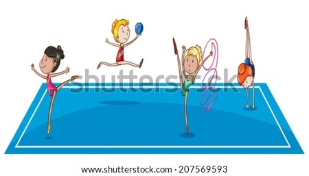 Conflict Interest Two Business Man Rowing Stock Vector 