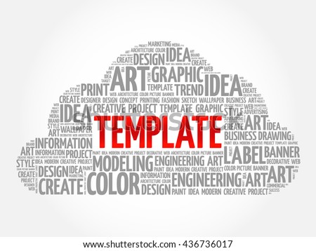 Word Cloud Market Segmentation Related Tags Stock Illustration 177546659 Shutterstock Cloud Business Template