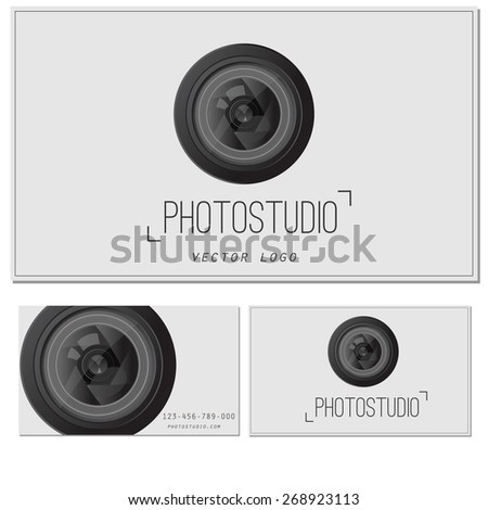 Vector Camera Shutter Apertures Photography Focus Stock Vector 407104516 Shutterstock Lens Studio Templates