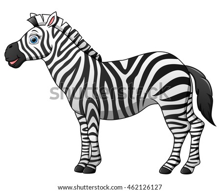 head draw to how zebra cartoon Stock 500487790 Cartoon Shutterstock Vector  Zebra Cute