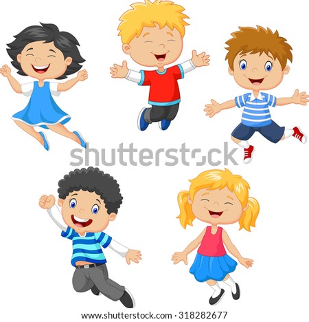 Cartoon Little Girl Crying Isolated On Stock Illustration 338077394 