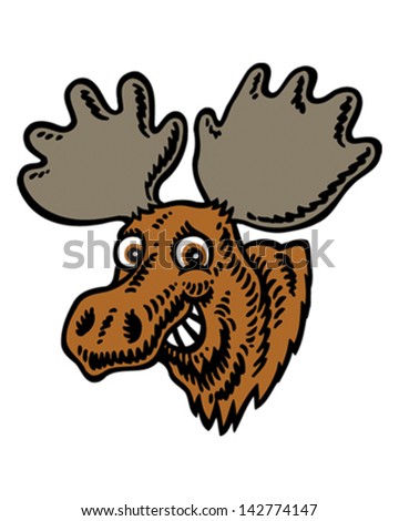 Smiling moose Stock Photos, Images, & Pictures | Shutterstock