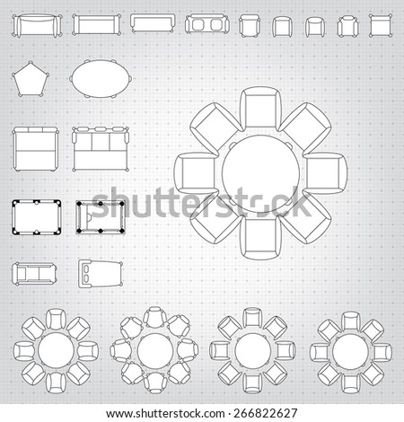 Blueprint Interior Design Set set simple 2d flat vector icons stock vector 367290908 shutterstock Blueprint Interior Design Set set simple 2d flat vector icons stock vector 367290908 shutterstock