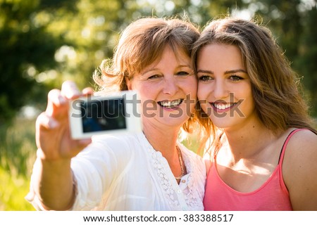 Two Friends Taking Pictures Stock Photo 59044684 ...