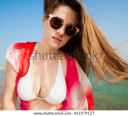 https://thumb10.shutterstock.com/display_pic_with_logo/1345723/461979127/stock-photo-portrait-sexy-beautiful-woman-has-haired-long-hair-white-bikini-sunglasses-tunic-happy-smile-461979127.jpg