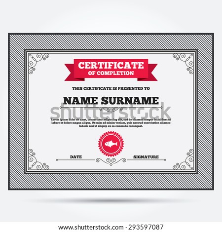 sample of award certificate