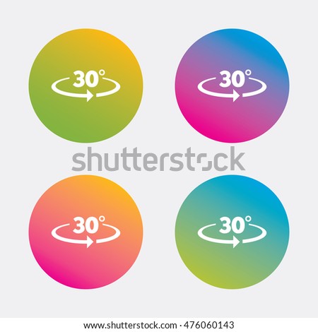 Angle 45 Degrees Sign Icon Geometry Stock Vector 504669763 - Shutterstock