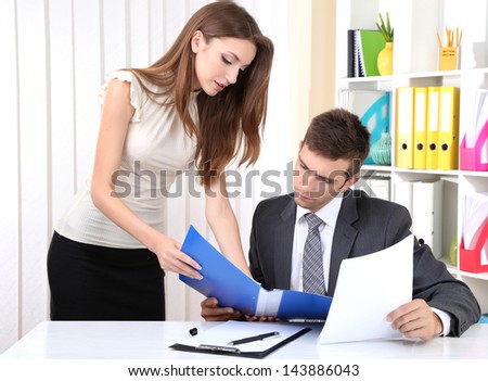 Working with colleagues and customers