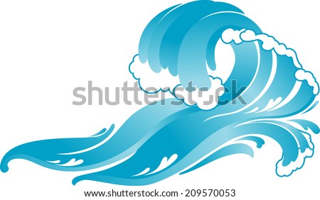 Wave Icon Vector Silhouette Sign Set Stock Vector 311202746 - Shutterstock