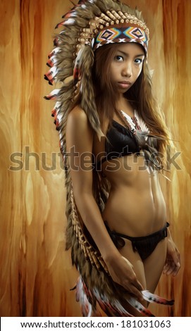 american indian girl bikini only woman thick mexican nude