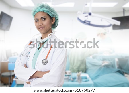 Medical Team Surgeon Anesthetist Nurse Operating Stock Photo 97646939 ...
