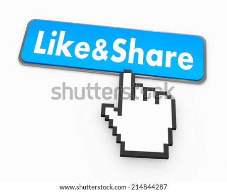 Social Media Button Stock Illustration 166723766 - Shutterstock