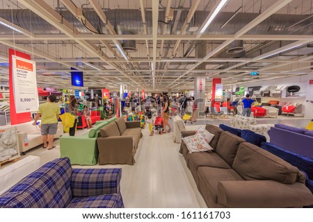 Bangkok May 5 People Shop Ikea Stock Photo 147820118 ...