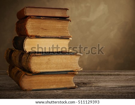 Stack Of Books Stock Image Image Of Antique Century 30901439