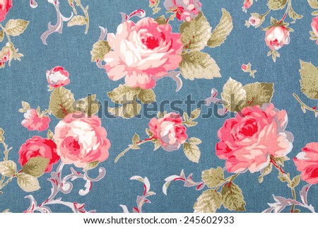 stock photo vintage style of tapestry flowers fabric pattern background 245602933