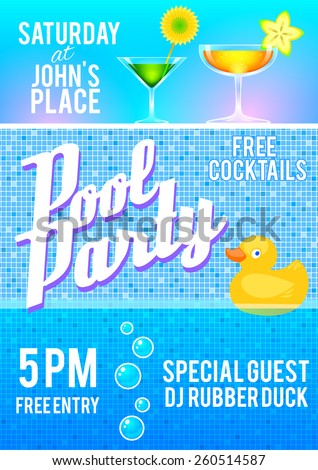 Sample Invitation For A Pool Party Image collections 