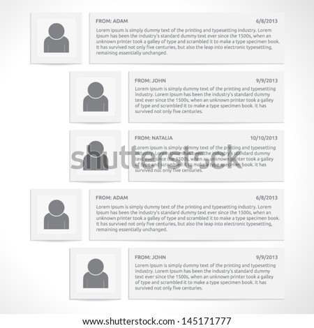 Colorful Number Option Banner Stock Vector 118455265 Shutterstock Discussion Web Template For Teachers