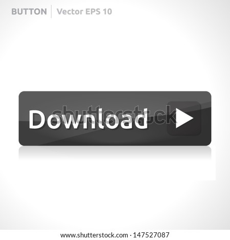 Download Icons Website Buttons Template Blue Stock Vector 171797207 Shutterstock Button Biz Template