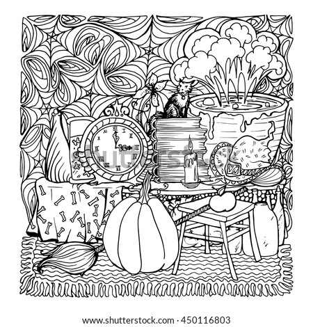 Download Retro Barn Harvest Black White Vector Stock Vector 71329879 - Shutterstock