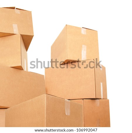 Boxes Stacked Stock Photos, Images, & Pictures | Shutterstock