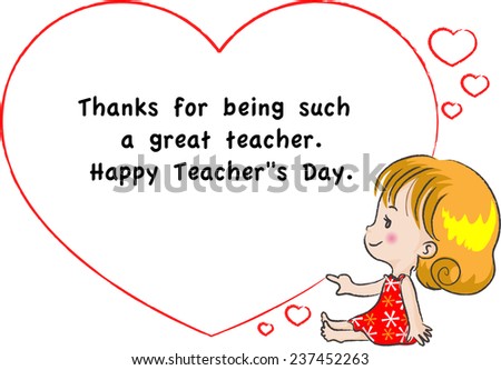 Happy Teachers Day Stock Vector 237642109 - Shutterstock