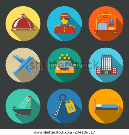 Bathroom Key Sign set hotel sticker icons hotel building stock vector 208876204 Bathroom Key Sign set hotel sticker icons hotel building stock vector 208876204