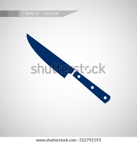 Kitchen Knife Vector kitchen knife vector illustration stock vector 316000892 Kitchen Knife Vector kitchen knife vector illustration stock vector 316000892