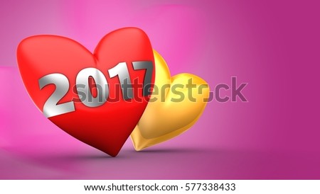 Silver heart background 2017 Silver heart background 2017