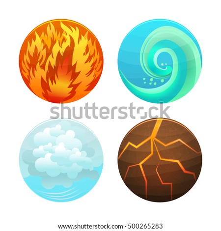 Cartoon Fire Flames Set Light Effect Stock Vector 606406703 - Shutterstock