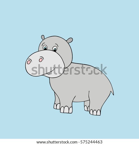 Cute Animals Elephant Stock Vector 509100205 - Shutterstock