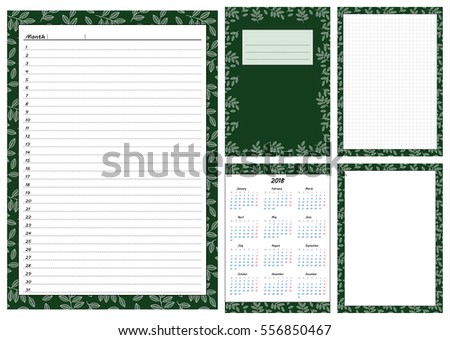2 page daily planner template