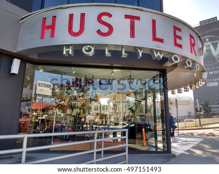 Hustler store sunset strip Softcore black females