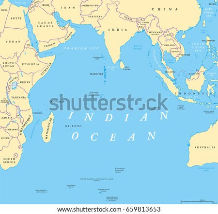 Indonesia Political Map Capital Jakarta National Stock Vector 315161633 ...