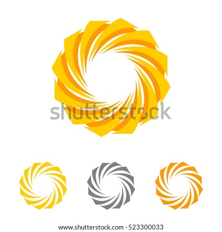 template of a sun