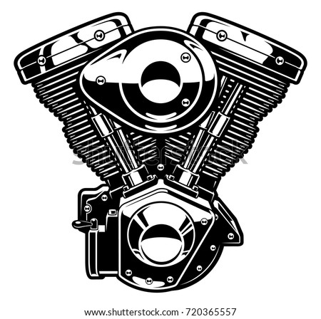 Racing Engine Stock Vector 66884905 - Shutterstock