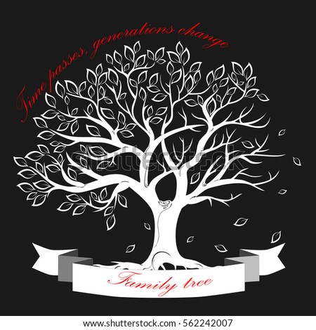 Genealogical Tree Concept Family Tree Template Stock Vector 565921546 Shutterstock Genealogical Tree Concept Family Tree Template Stock Vector 565921546