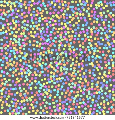 Colorful Holiday Confetti Background Vector Stock Vector 27184279