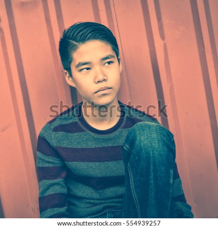 Asian boy teen Asian boy teen