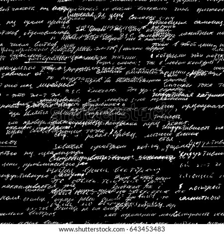 Writing on black paper