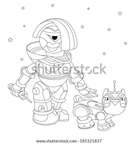 Download Robot Dog Book Coloring Pages