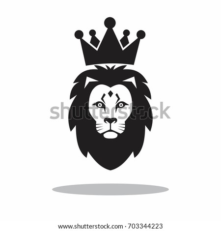 Heraldic Lion Head Stock Vector 94437058 - Shutterstock