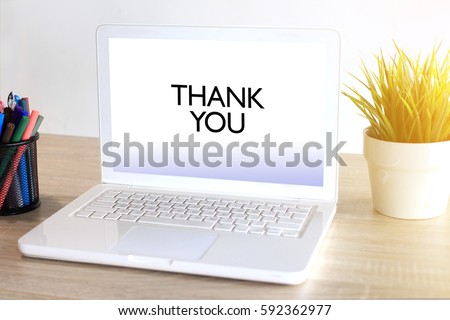 Computer Screen Concept Writing Happy Monday Stock Photo 592362995 ...